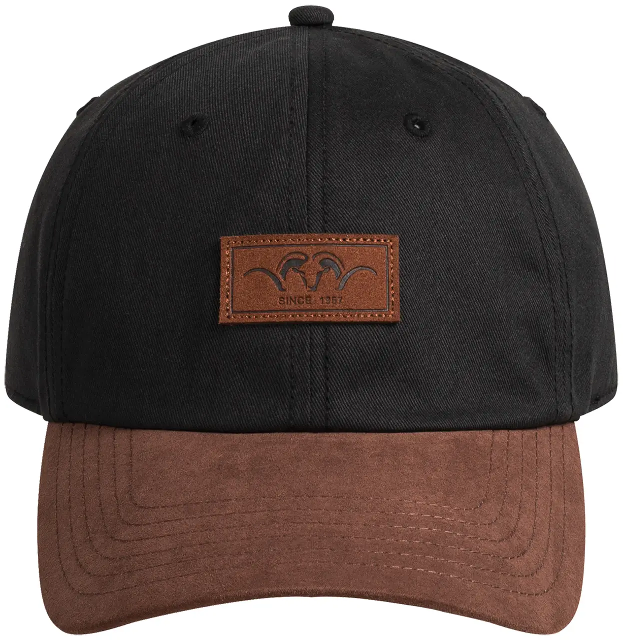 Кепка Blaser Active Outfits Argali Suede Badge Cap One size Black/brown