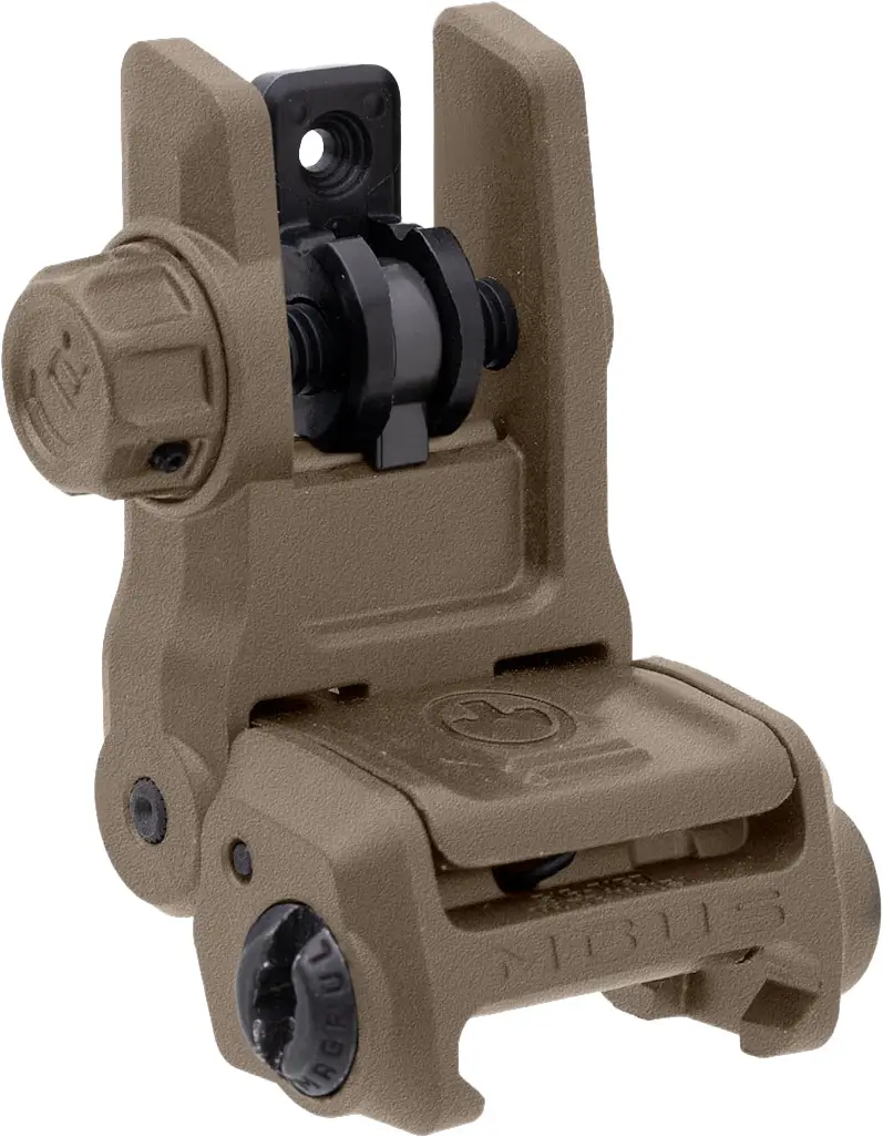 Целик складной Magpul MBUS 3 Weaver/Picatinny FDE