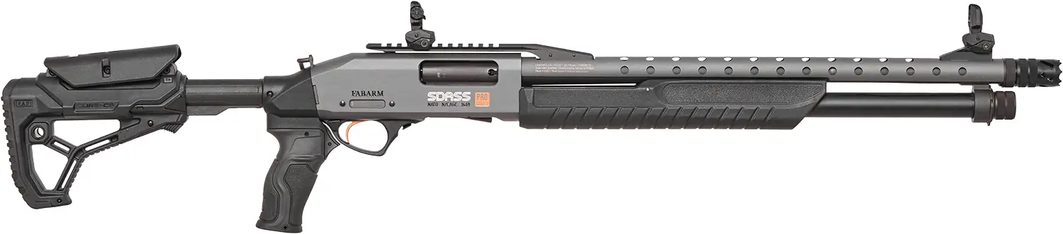 Рушниця Fabarm SDASS Pro Telescopic Stage 2 кал. 12/76 51 см Carbon Grey