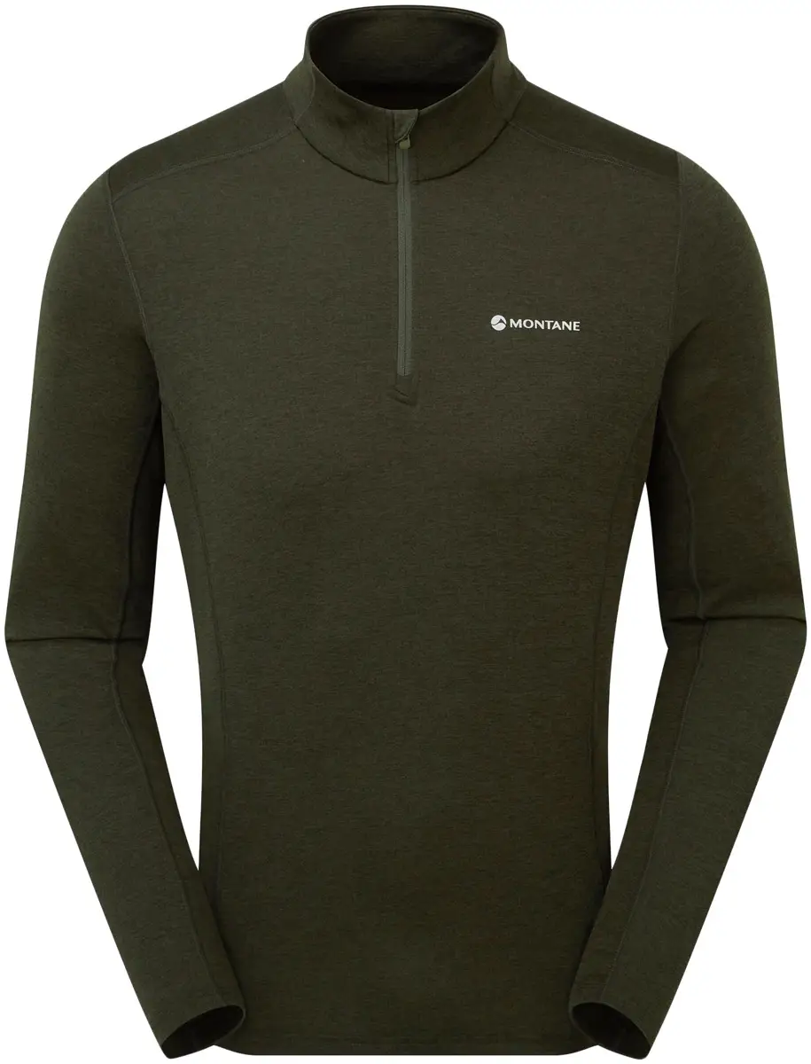 Термокофта Montane Dart Zip Neck XL Oak Green