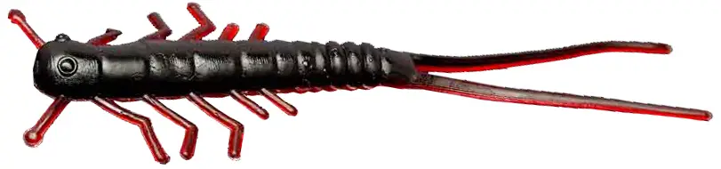 Силикон Lunker City Hellgie 3" #20 Red Shad (15шт/уп)