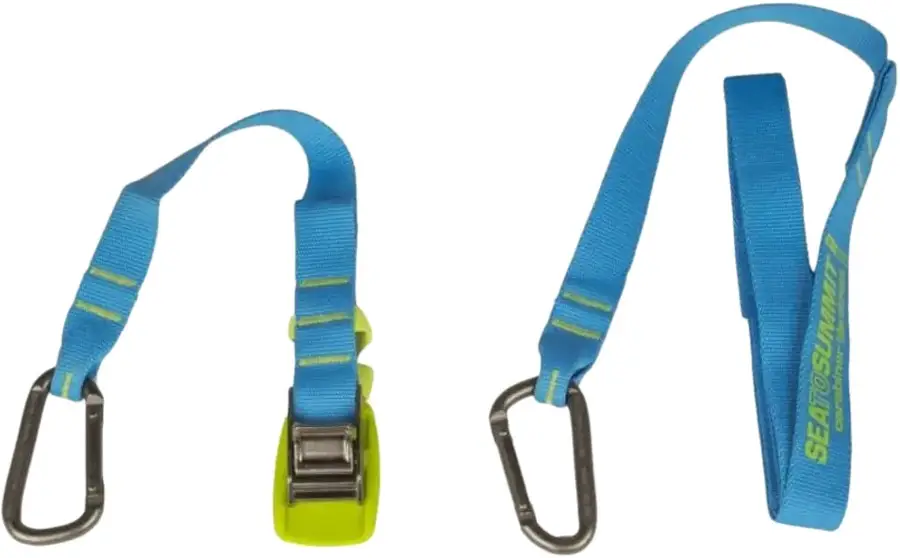 Стяжка упаковочная Sea To Summit Carabiner Tie Down 2 Pack 2м Blue