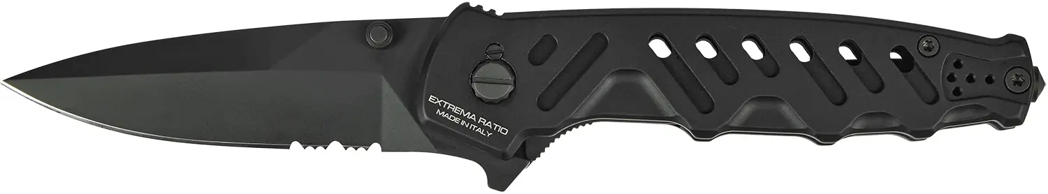 Ніж Extrema Ratio Caimano Nero N.A. MIL-C Black