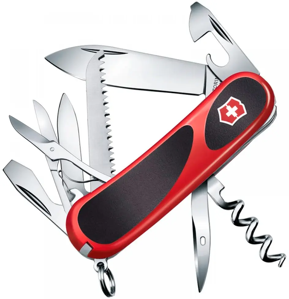 Нож Victorinox Evogrip S17 2.3913.SC. Красный / Черный