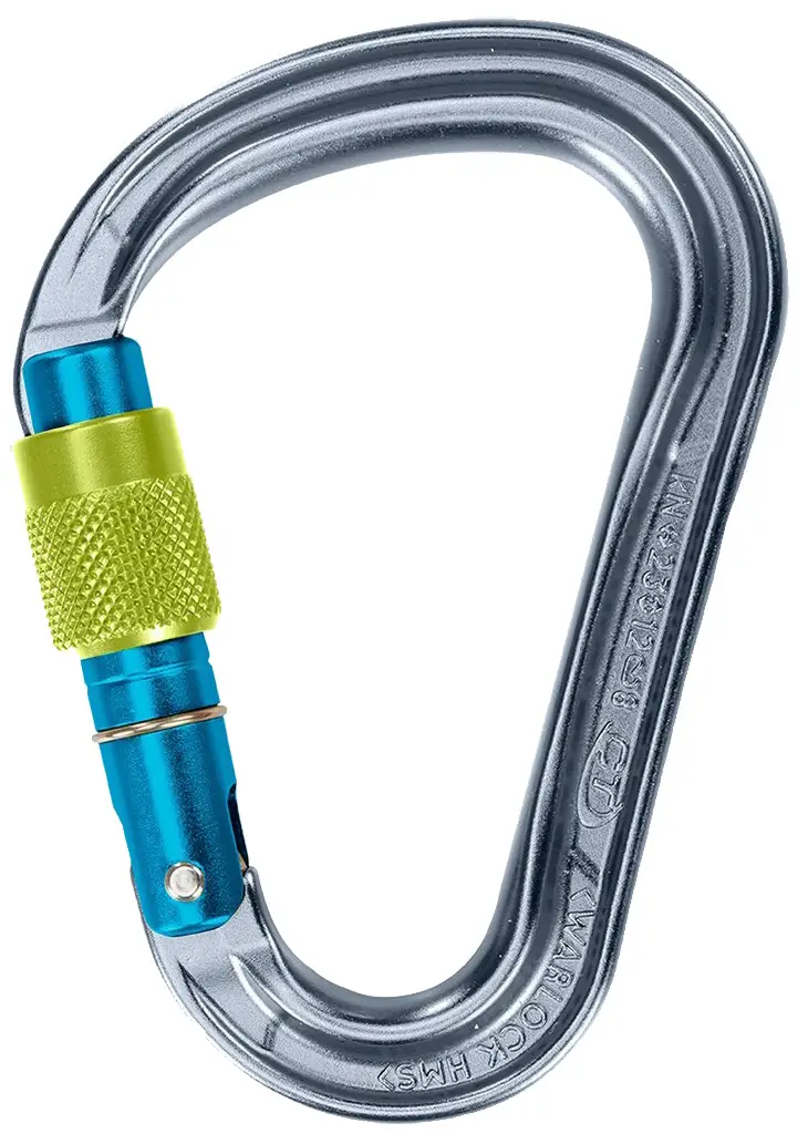 Карабін Climbing Technology Warlock HMS SG Blue/Green