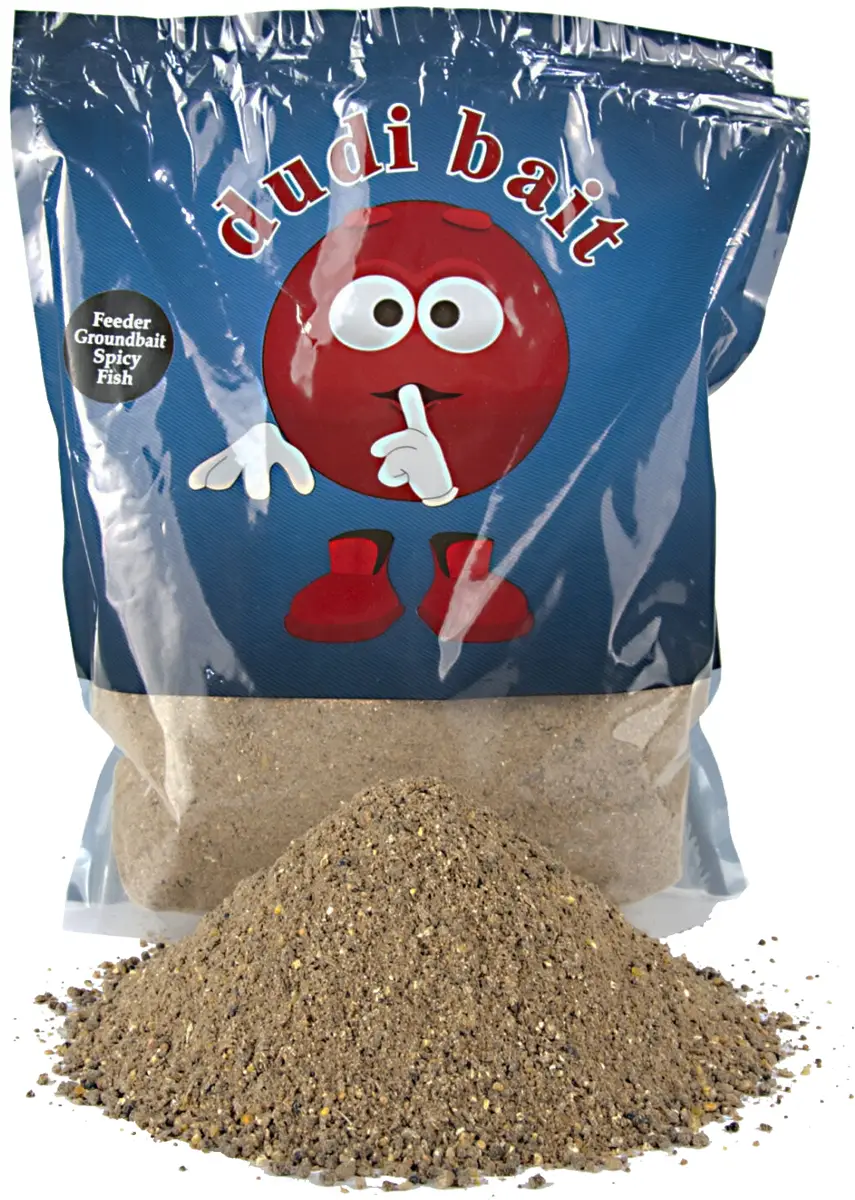 Прикормка Dudi Baits Feeder Grounbait Spicy&Fish 1kg
