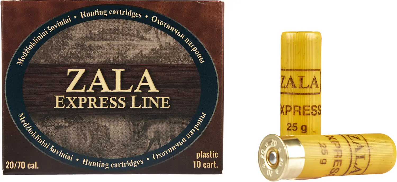 Патрон Zala Arms Express кал. 20/70 дробь №7,5 (2,40 мм) навеска 25 г