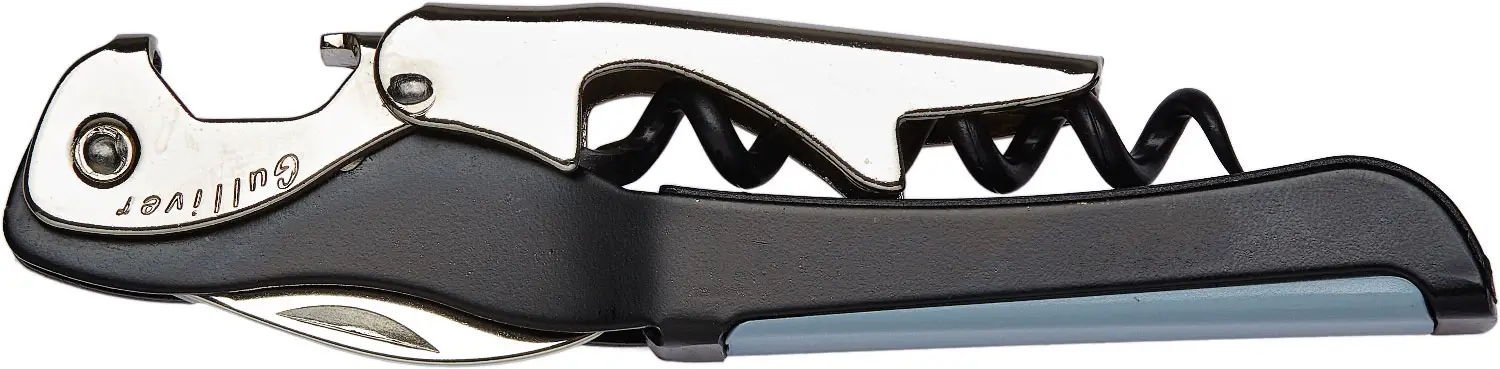 Штопор багатофункціональний Due Cigni Gulliver Cиній