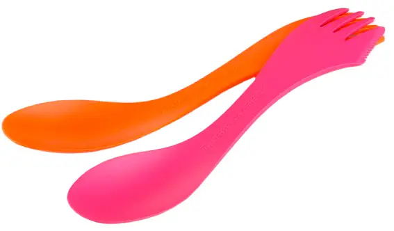 Ловилка Light my fire Spork Large 2-pack. Помаранчевий/фуксия