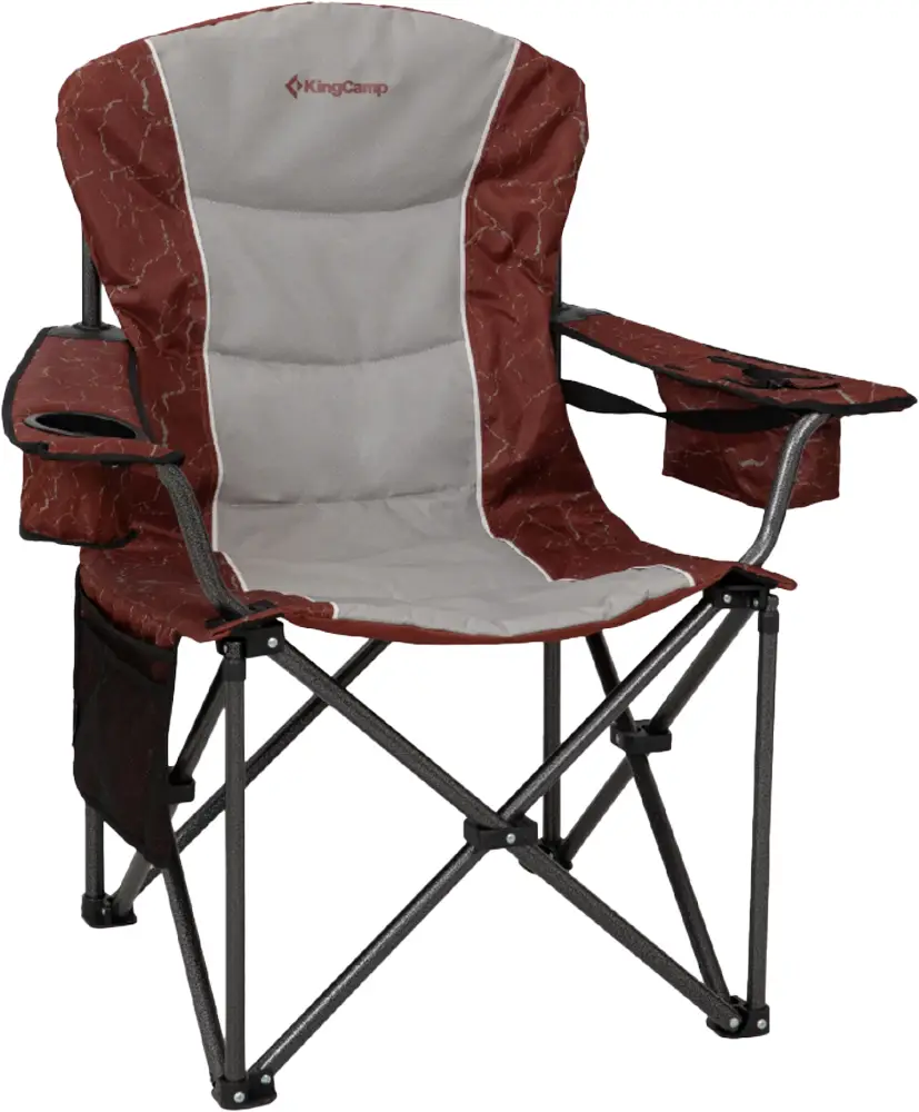 Стілець розкладаний KingCamp Juniper C10 Red/Grey