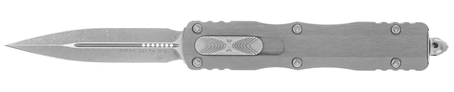 Ніж Microtech Dirac Delta D/E Apocalyptic Standard Natural Clear