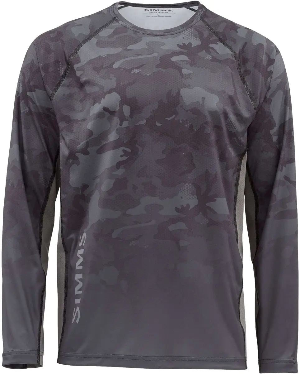 Реглан Simms Challenger Solar Tech Jersey XL Hex Flo Camo Carbon