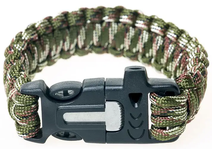 Браслет виживальника Tramp TRA-232 (свисток,кресало