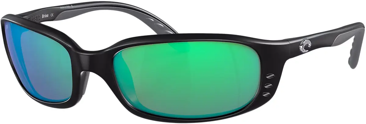 Окуляри Costa Del Mar Brine Matte Black Green Mirror 580G