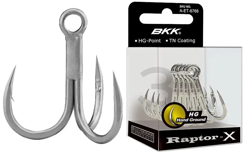 Тройник BKK Raptor-X #4 (8 шт/уп)