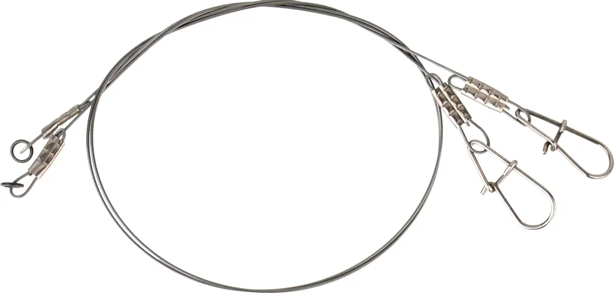 Повідець Savage Gear Titanium Jerkbait Trace 22cm 0.5 mm 20kg Needle Snap (2 шт/уп)