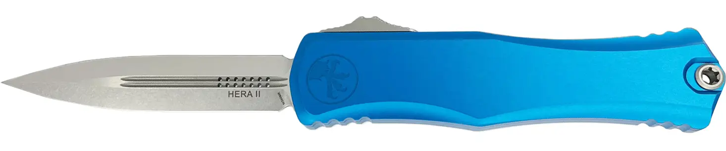 Ніж Microtech Hera II D/E Stonewash Blue