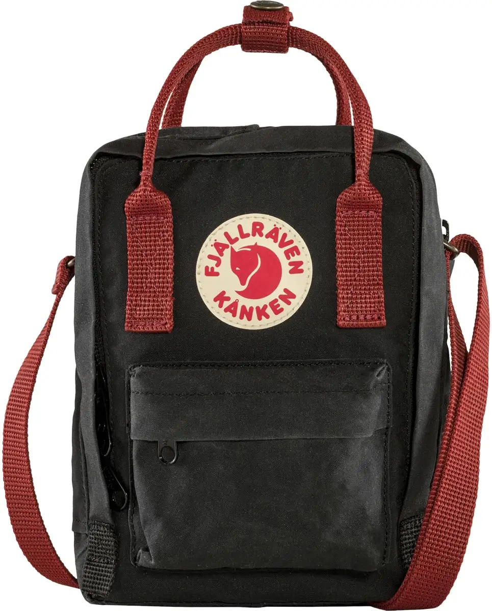 Сумка Fjallraven Kanken Sling 2.5 Black ox red
