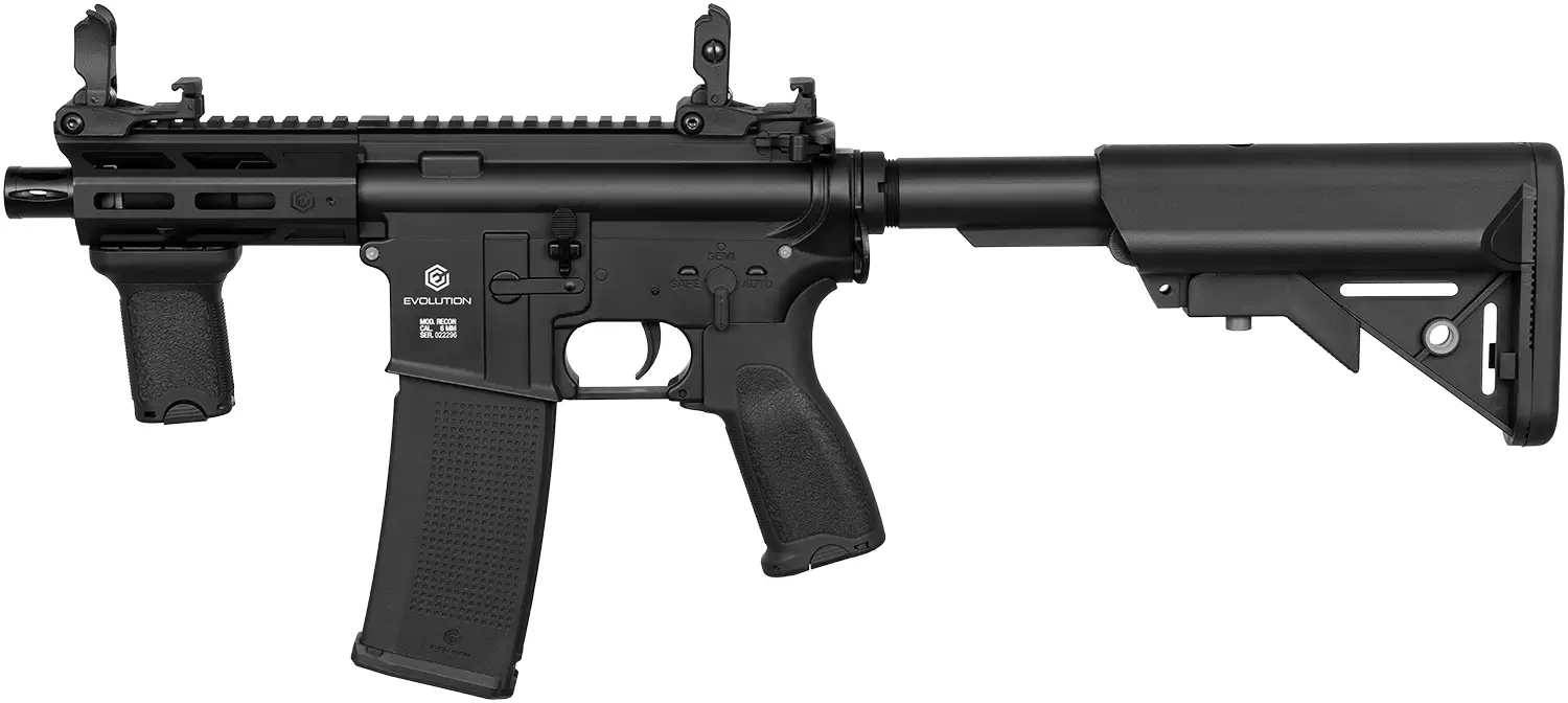 Гвинтівка страйкбольна Evolution Recon XS EMR AEG 6 мм Black