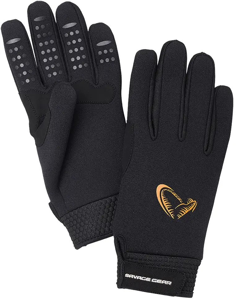 Рукавички Savage Gear Neoprene Stretch Glove M Black