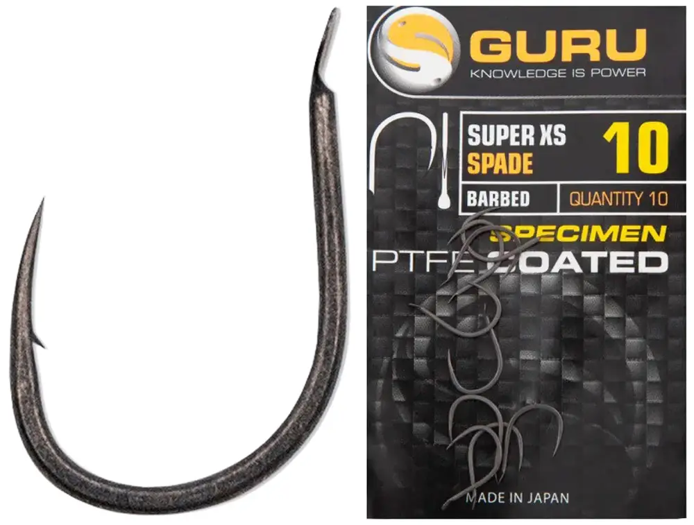 Крючок Guru Super XS Spade Barbed #12 (10 шт/уп)