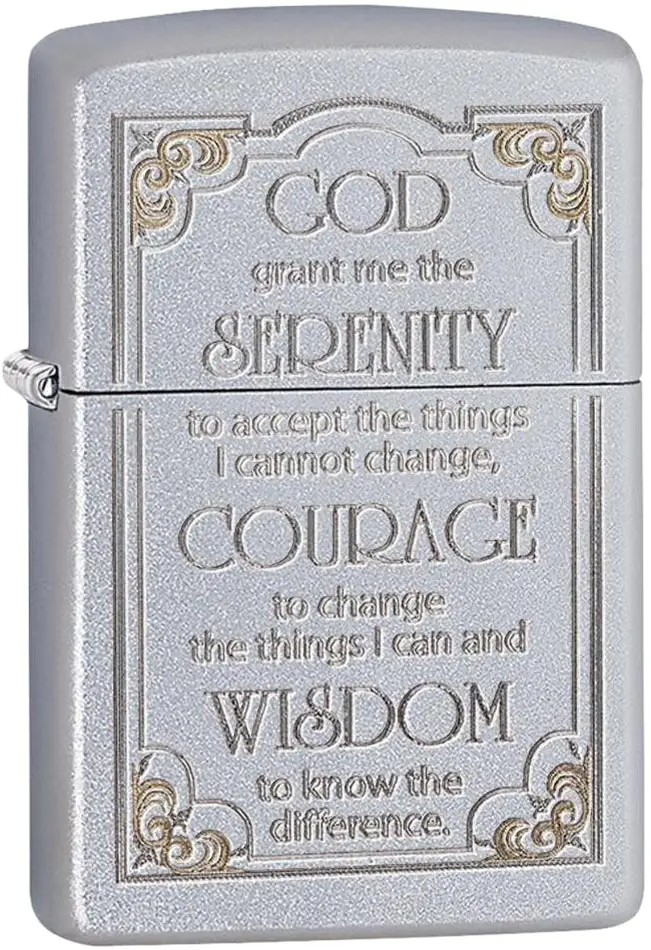 Запальничка Zippo Serenity Prayer