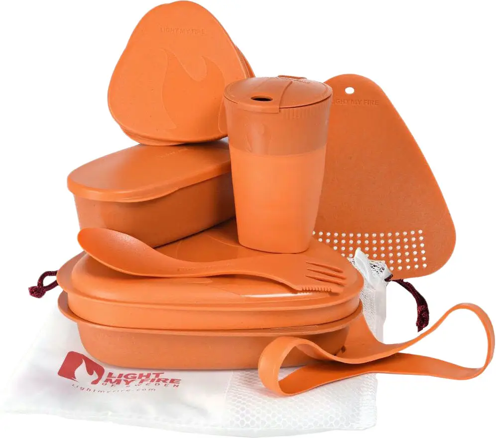 Набір посуду Light my fire MealKit BIO 8 Rusty orange