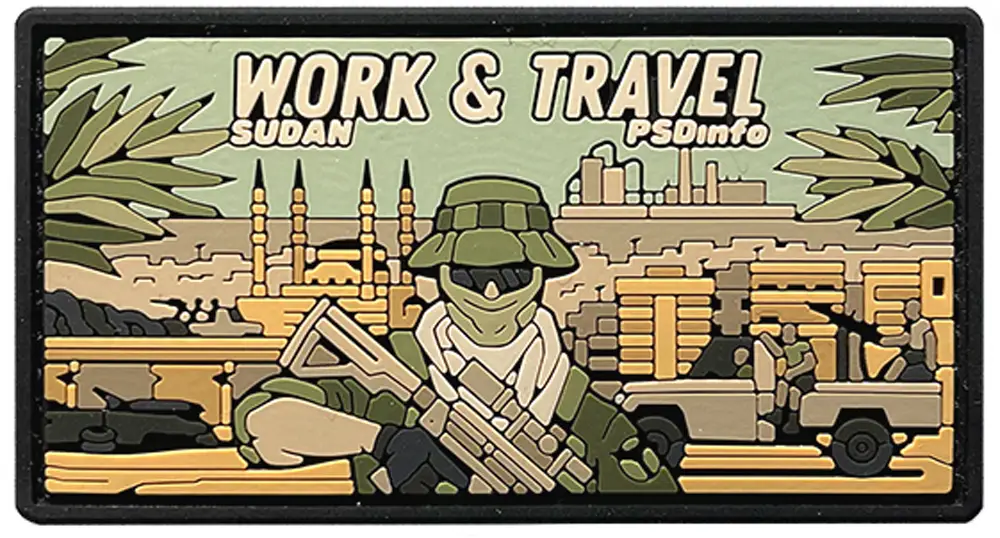 Патч PSD «Work&Travel Sudan»