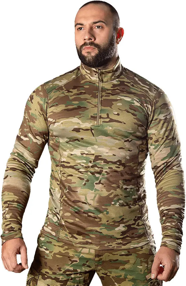 Термокофта Camotec LVL2 Hawk Polarheat QS L Camo
