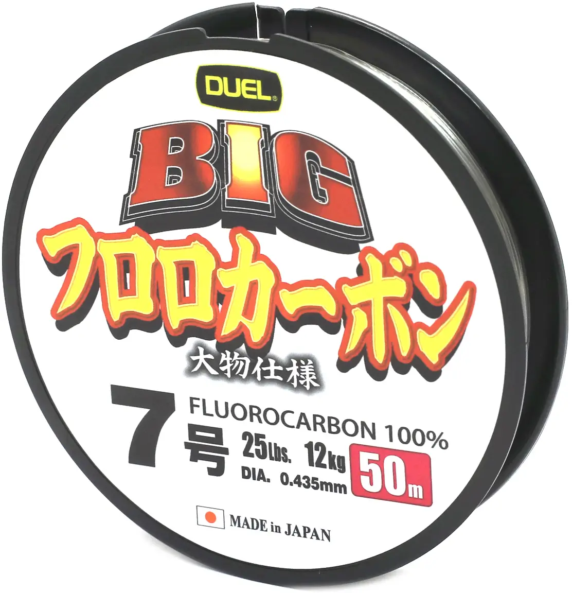 Флюорокарбон Duel Big Fluorocarbon 100% 50m 0.370mm 9.0kg к:clear
