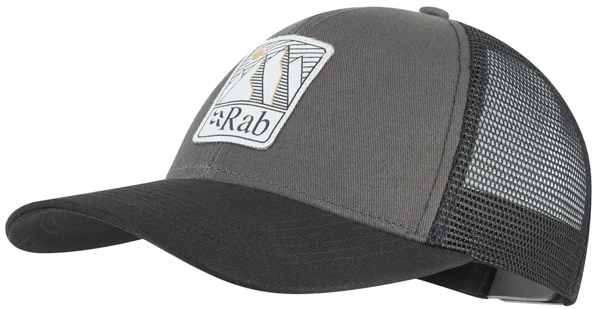 Кепка Rab Dihedral Badge Cap One size Graphene/Beluga