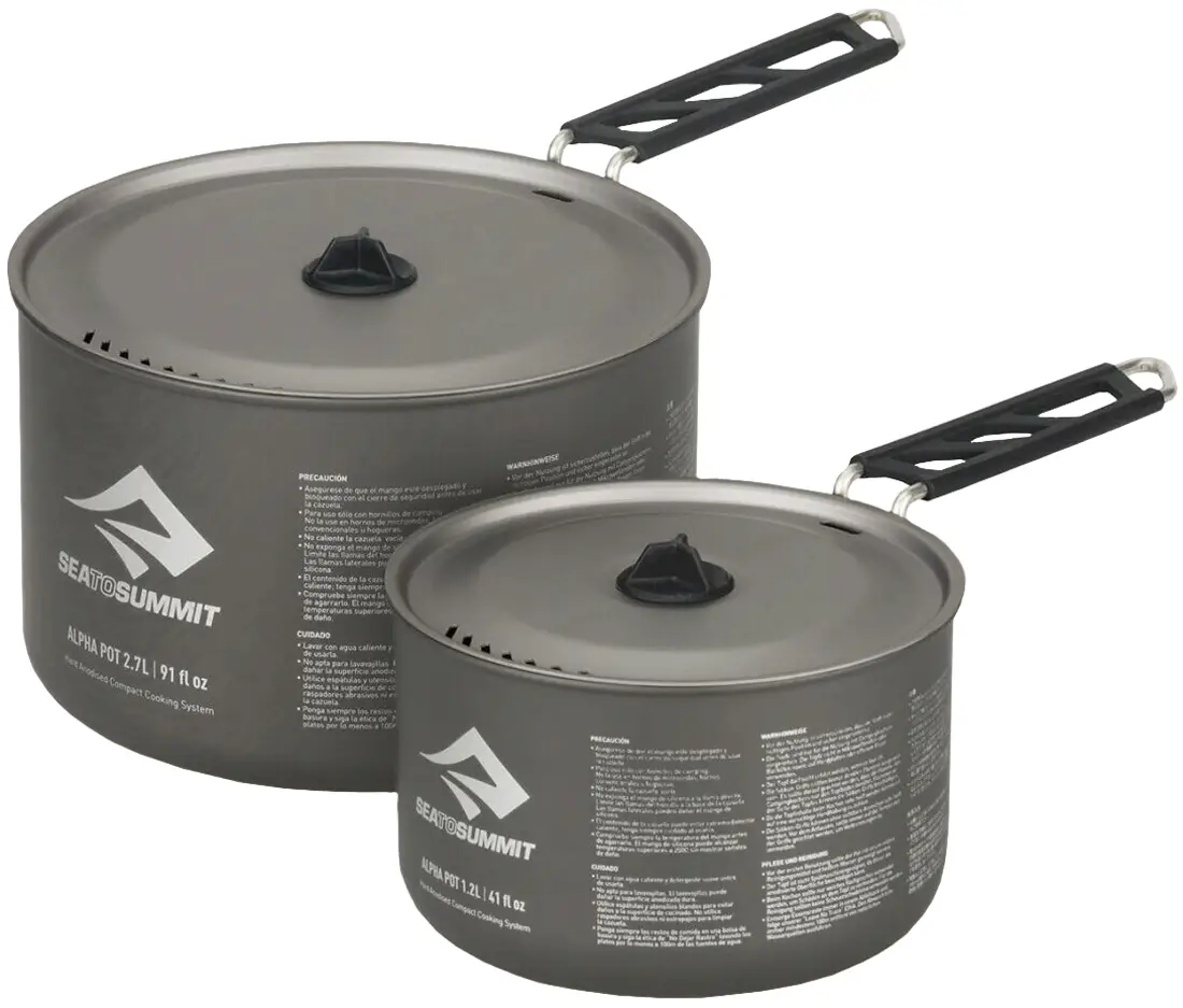 Набір посуду Sea To Summit Alpha Pot Set 2.0 Grey