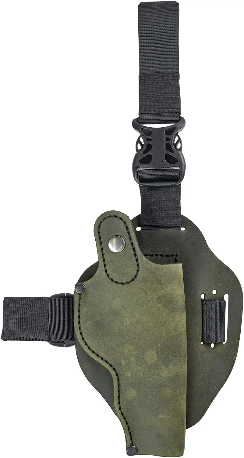 Кобура Ammo Key ILLEGIBLE-1 S Olive на стегно для АПС