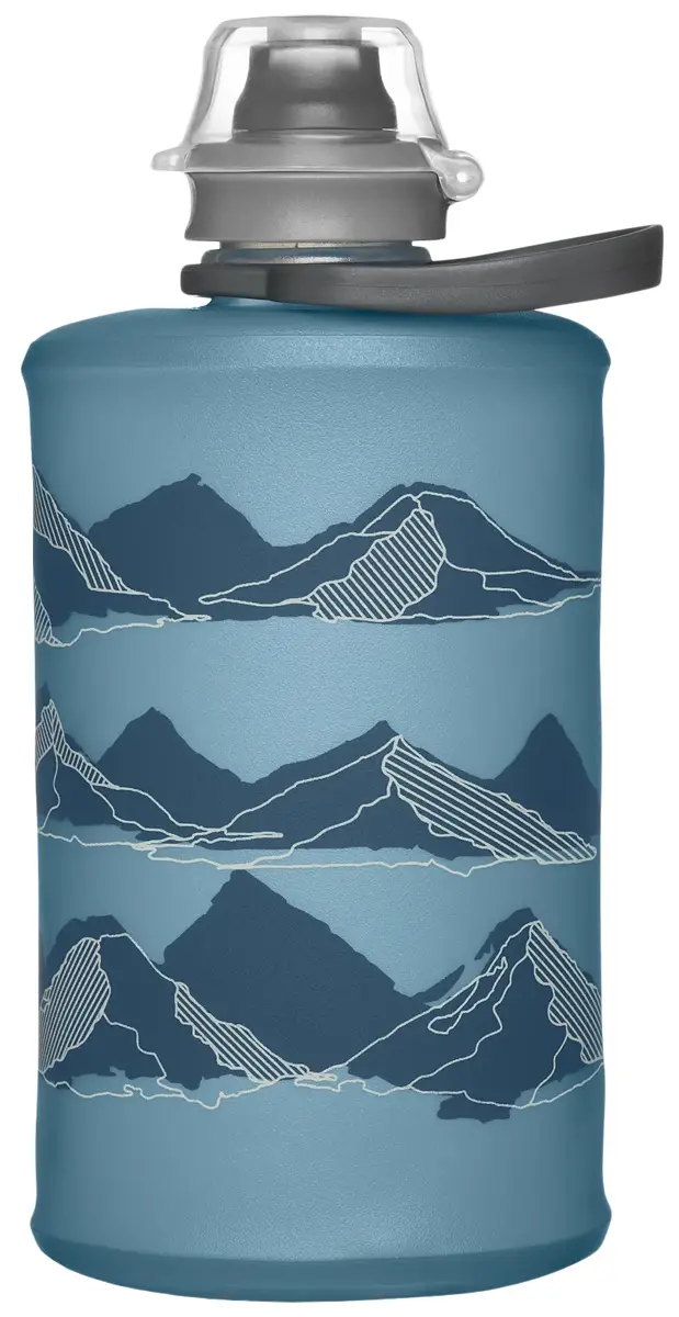Пляшка HydraPak Stow Mountains 350ml Tahoe Blue