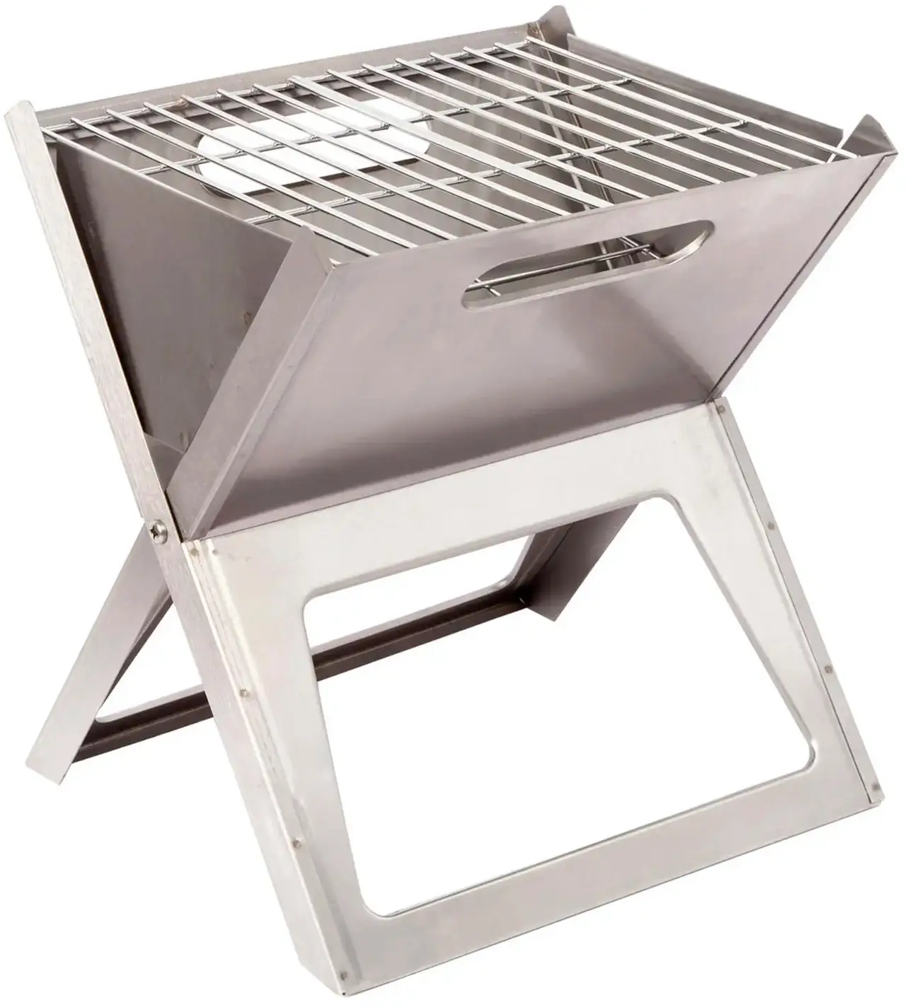 Гриль Bo-Camp вугільний Notebook/Fire Basket Compact Silver