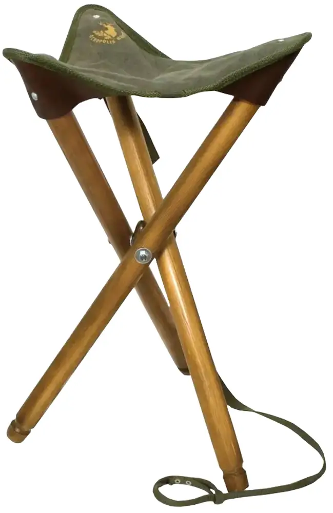 Стілець Acropolis СТ-1 (дерево   брезент) 65см