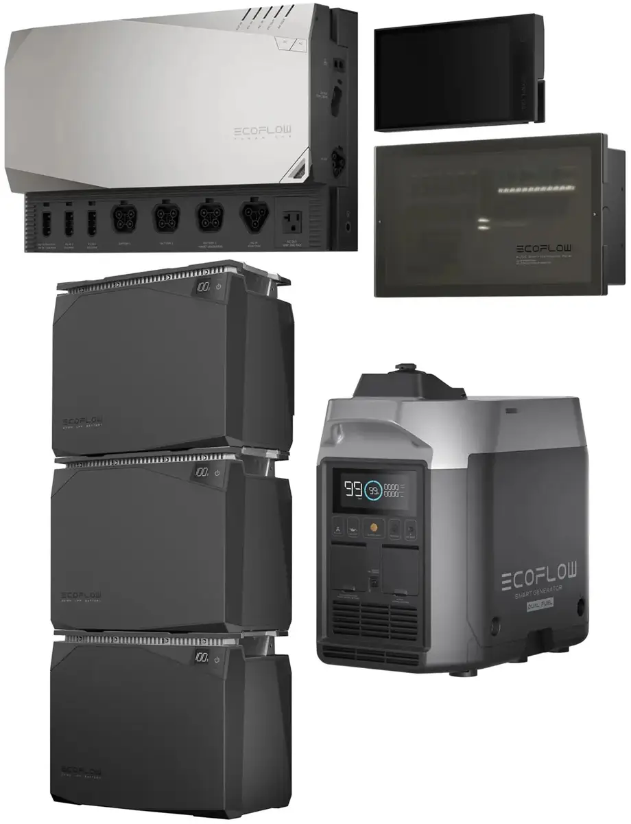 Комплект енергонезалежності EcoFlow Power Independence Kit 6 kWh з генератором