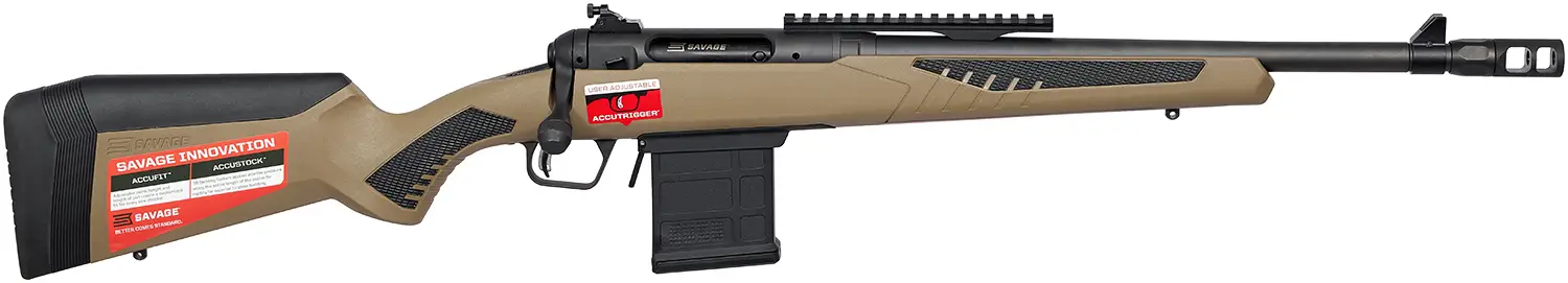 Карабин Savage 110 Scout кал .308 Win 16.5" 5/8"-24 (без проставок приклада)