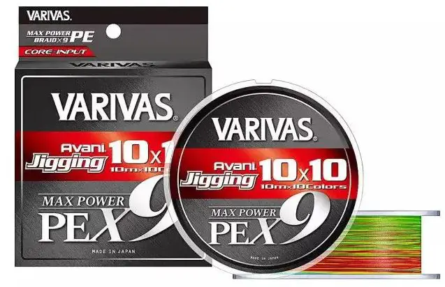 Шнур Varivas Avani Jigging Max Power X9 10*10 200m 17.5kg 0.235mm #2.0 Multicolor