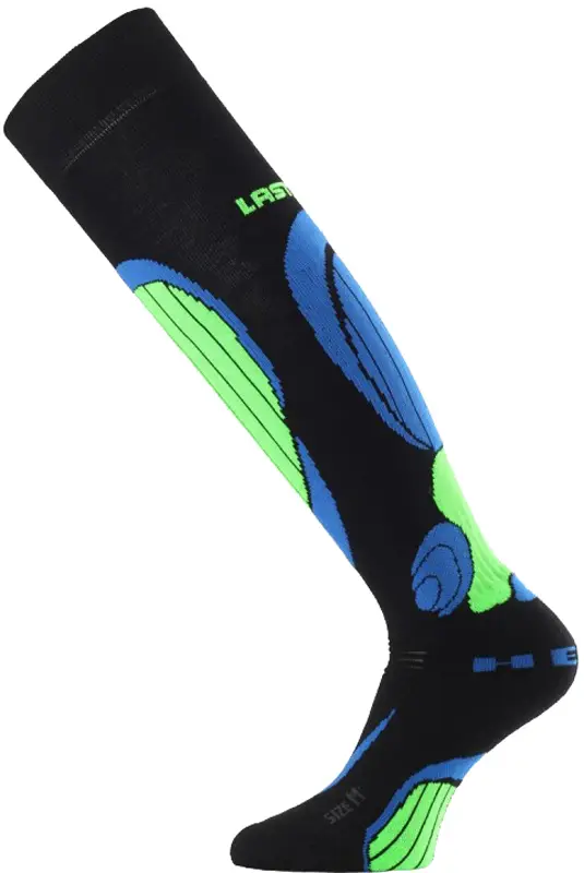 Гольфы Lasting SBP-906 S Лыжные Black/Green