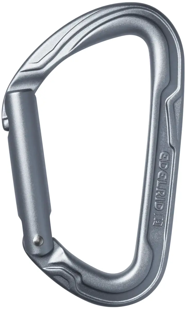 Карабін Edelrid Pure Straight III Slate