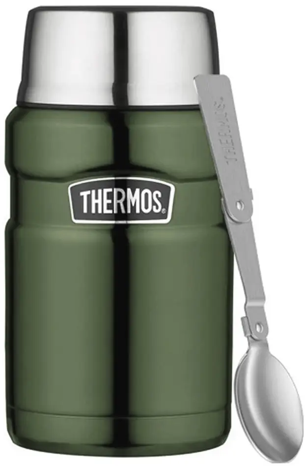 Харчовий термоконтейнер Thermos 710 з ложкою Olive