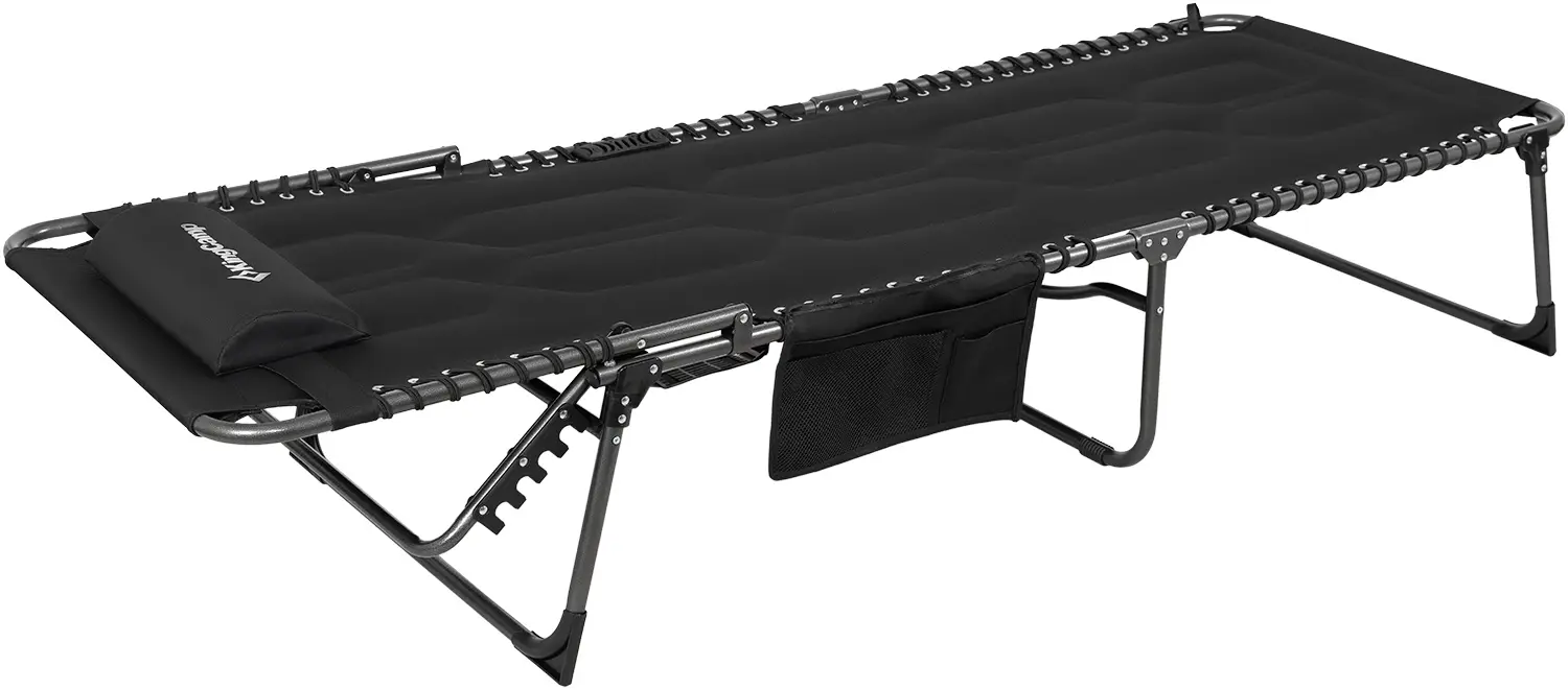 Ліжко розкладна KingCamp Bavaria Black