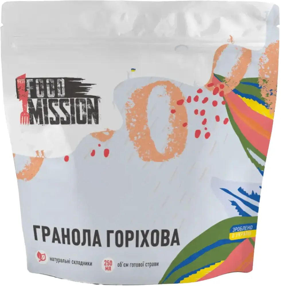 Сушена їжа Food Mission Гранола Горіхова