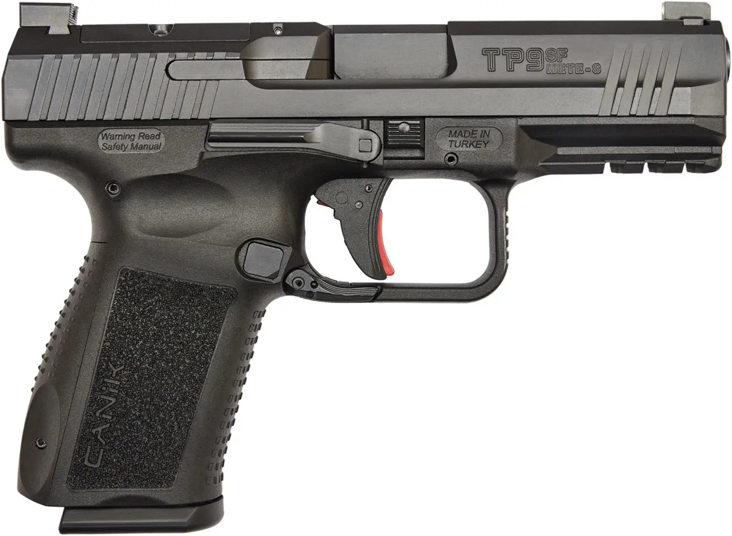Пістолет спортивний Canik TP9 SF METE-S кал. 9 мм (9х19). Black