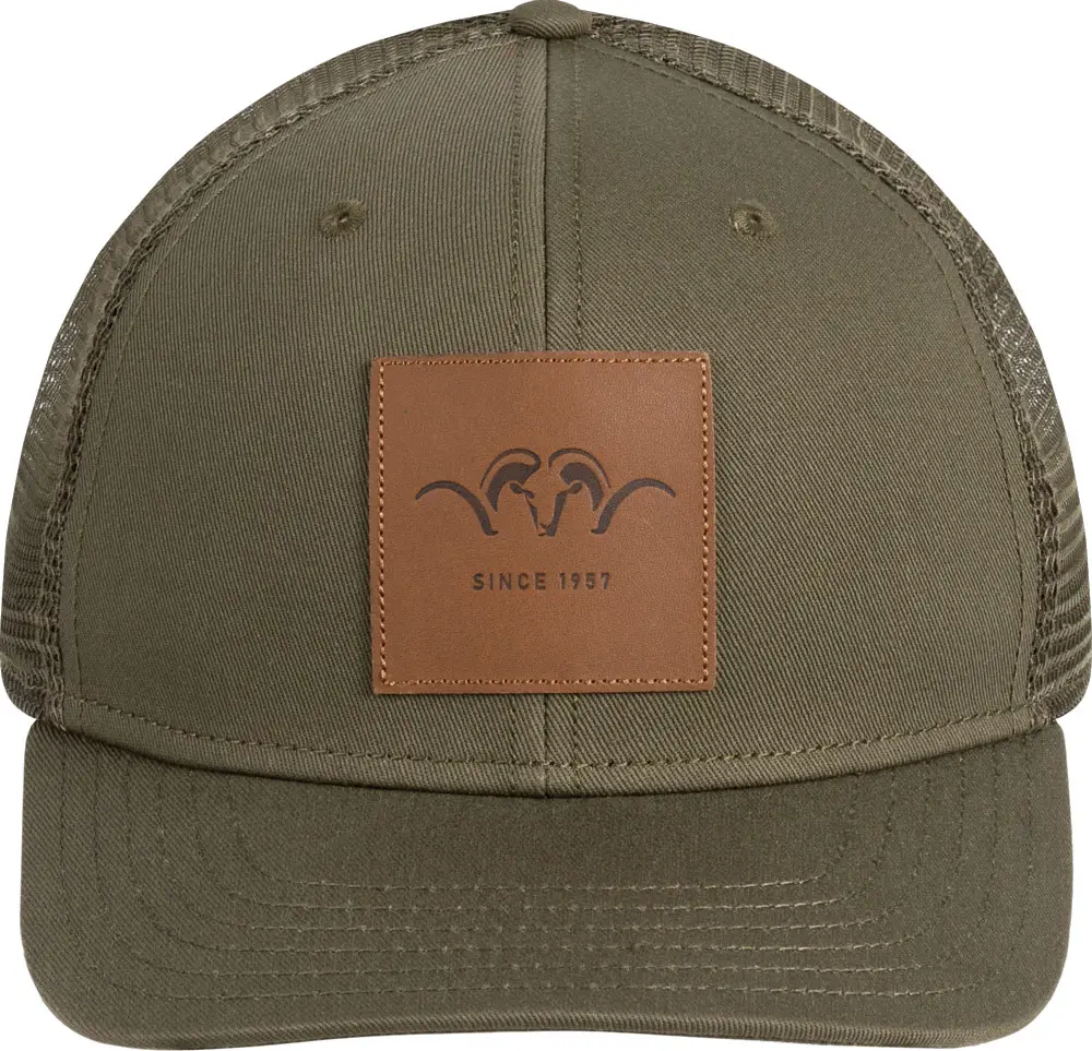 Кепка Blaser Active Outfits Leather Badge One size Олива