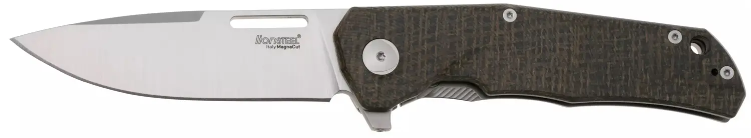 Ніж Lionsteel Q4ttro Green Burlap Micarta