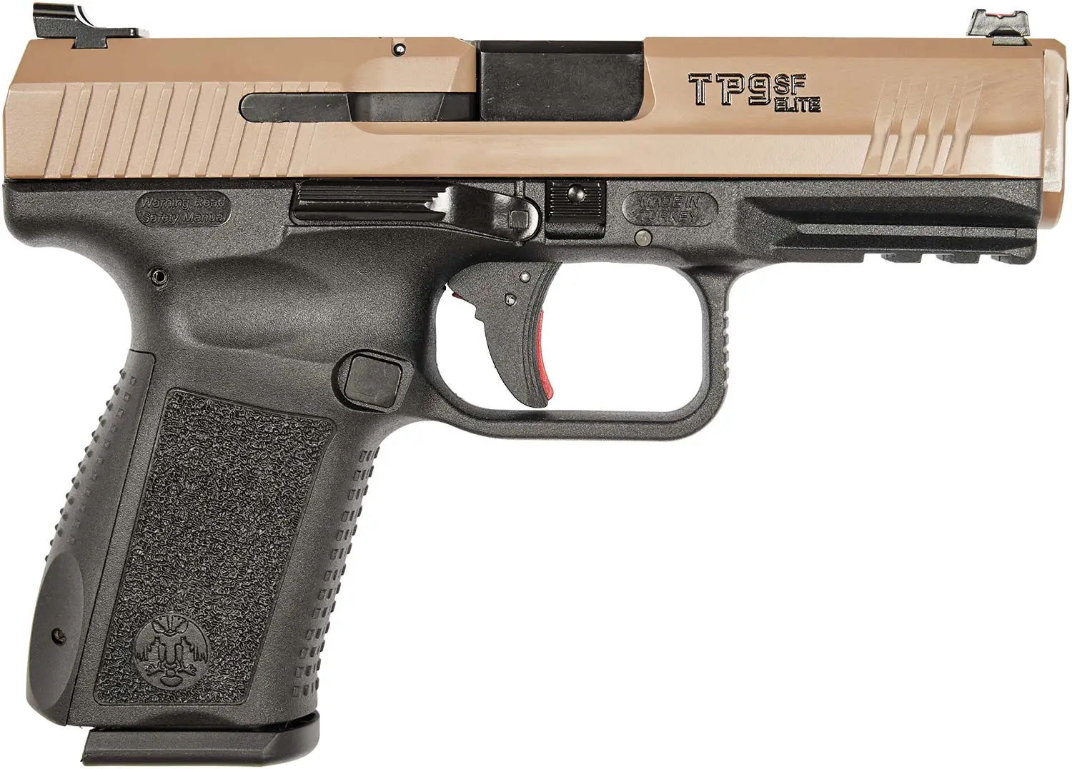 Пистолет спортивный Canik TP9 SF Elite SA кал. 9 мм (9х19). FDE