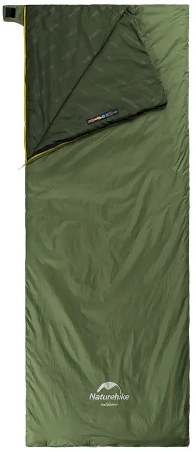 Спальний мішок Naturehike LW180 Mini NH21MSD04 XL Right Dark Green