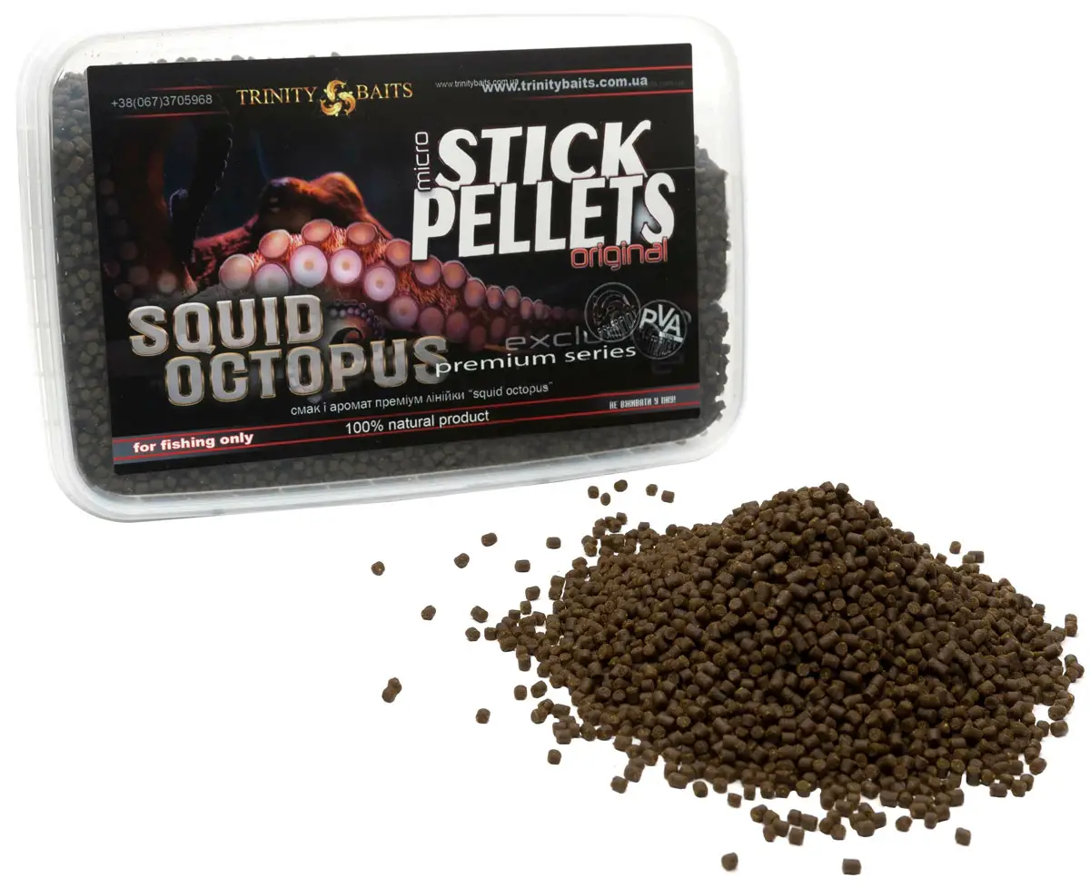 Стик микс Trinity Squid Octopus Pellets Original 500g